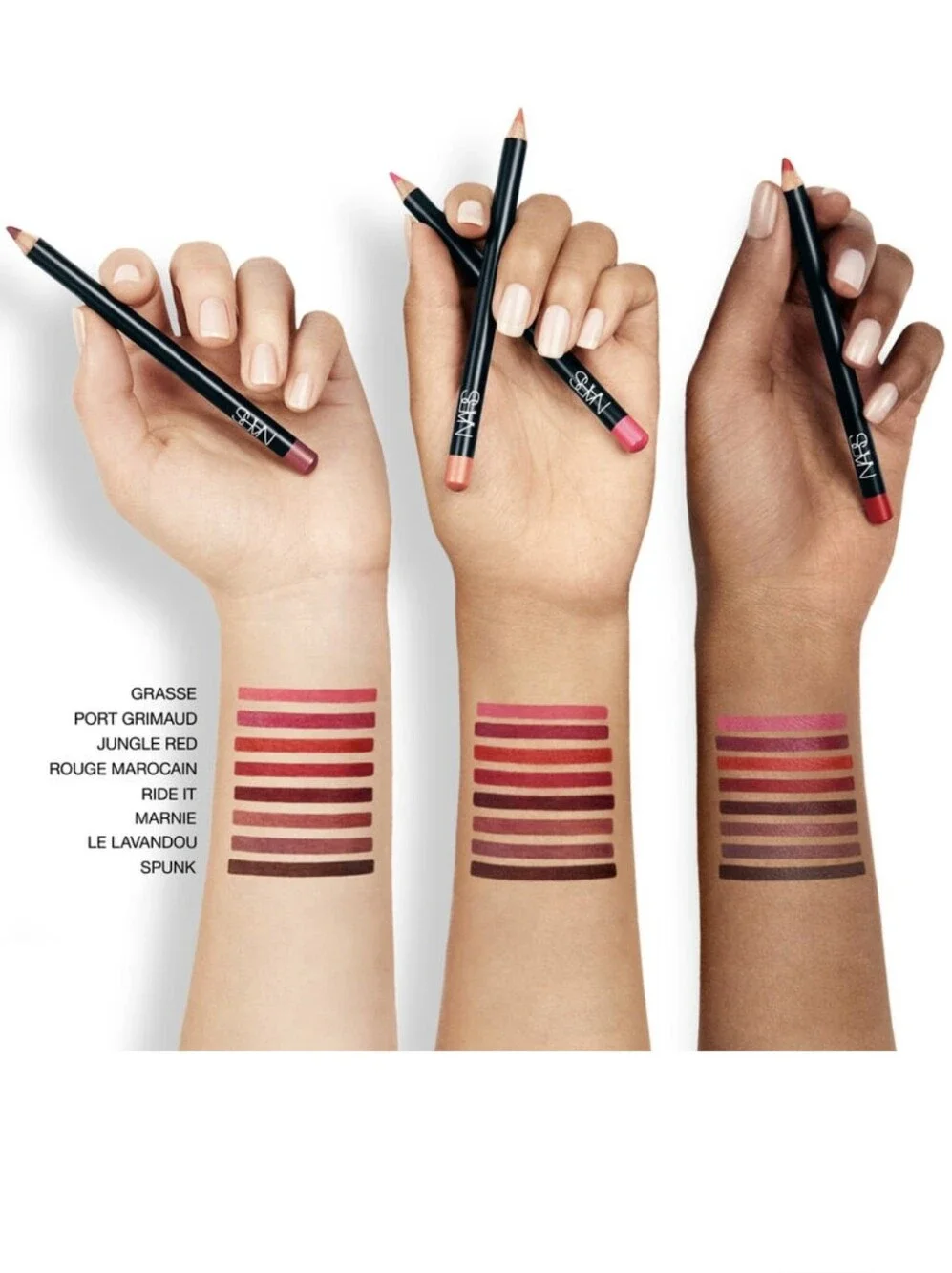 NARS Precision Lip Liner: Jungle Red (Vivid Blue-Red), .04oz (Full Size), NIB